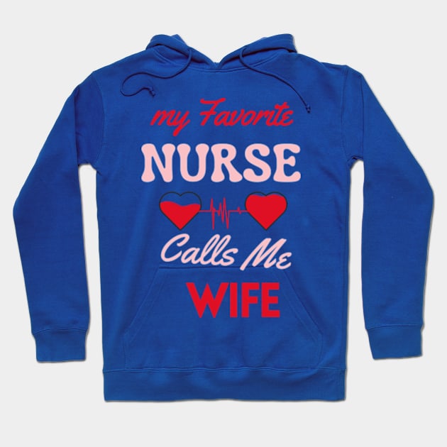 fanny Wife  Nurse Hoodie by Oasis Designs